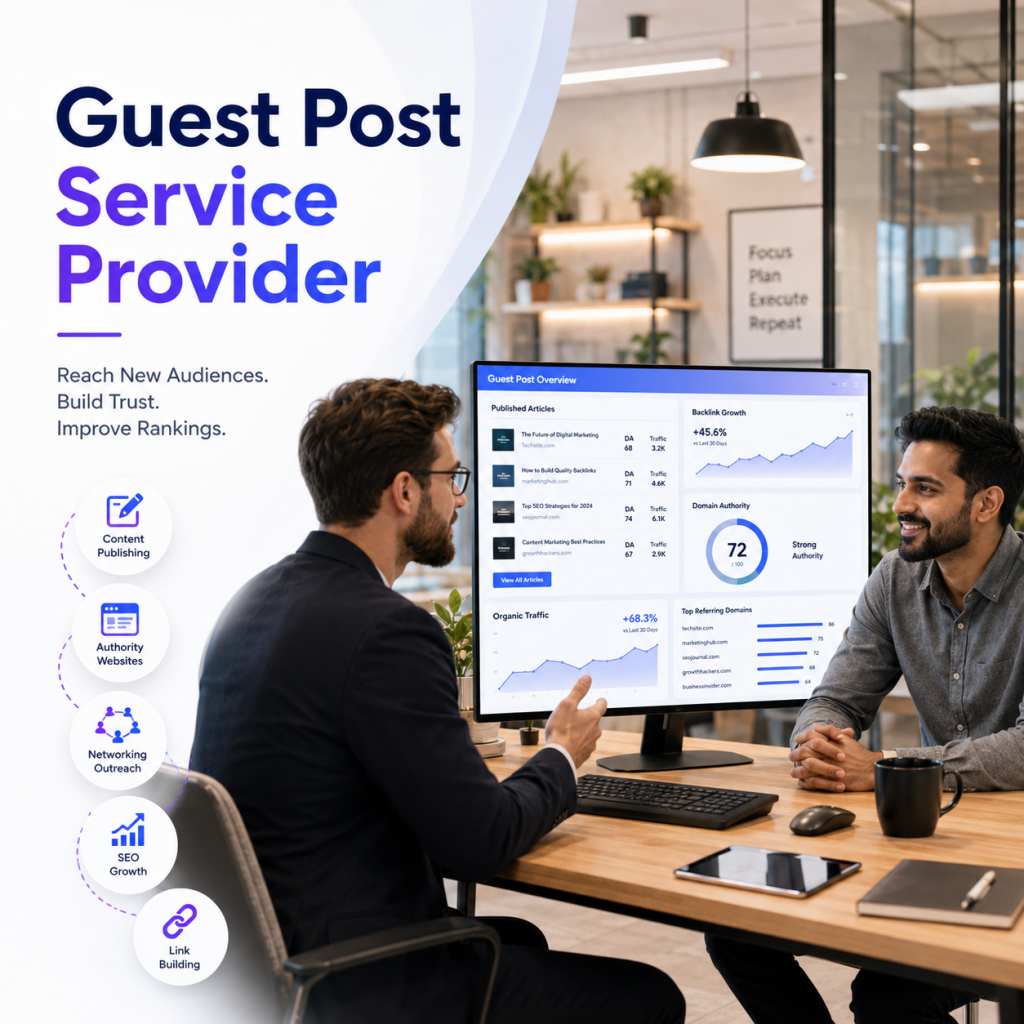 Guest Post Service Provider: Smart Backlink Building Guide