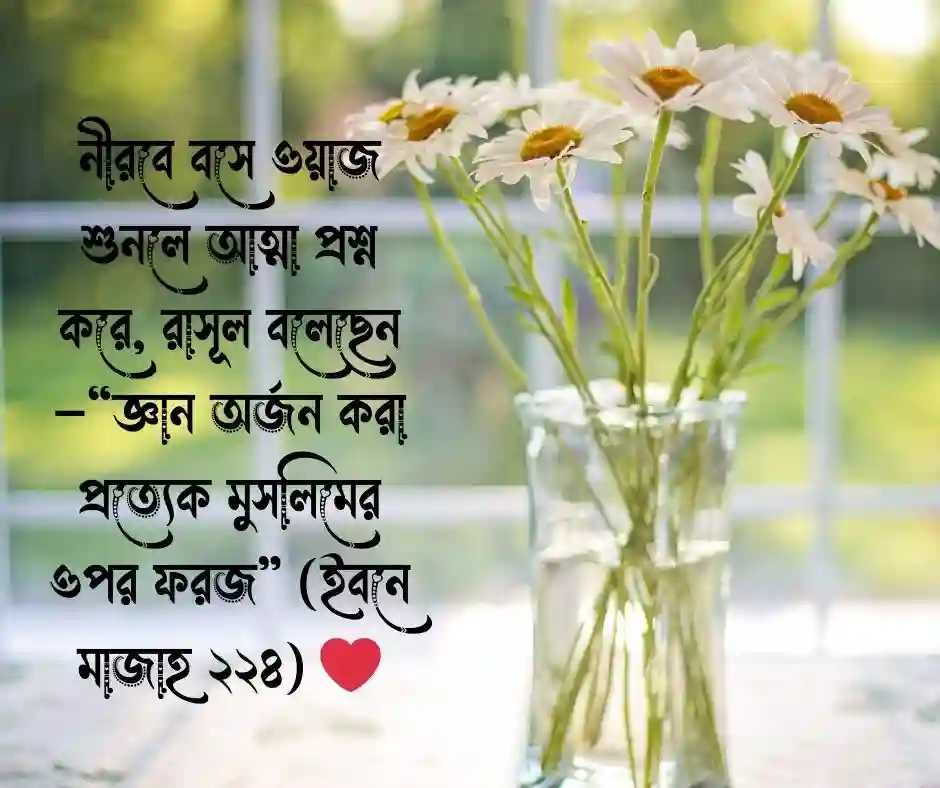 ওয়াজ মাহফিল নিয়ে স্ট্যাটাস