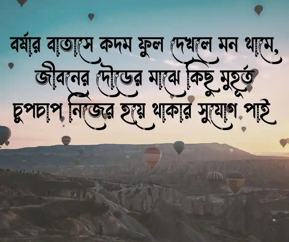 কদম ফুলের ক্যাপশন