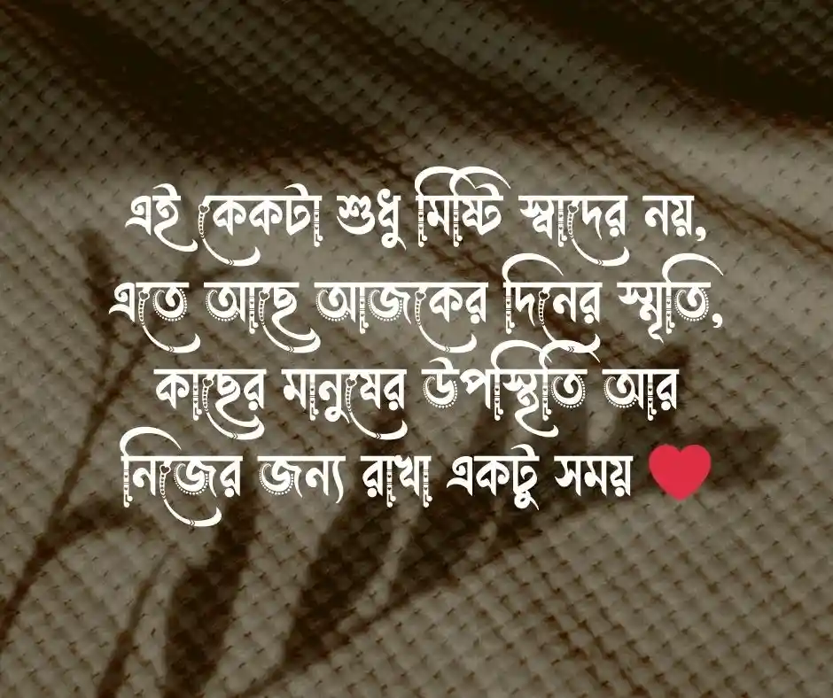 কেক নিয়ে ক্যাপশন কেক নিয়ে স্ট্যাটাস