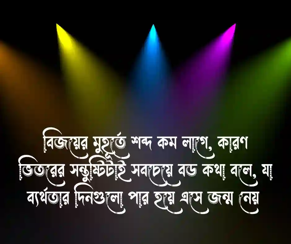 বিজয় নিয়ে উক্তি