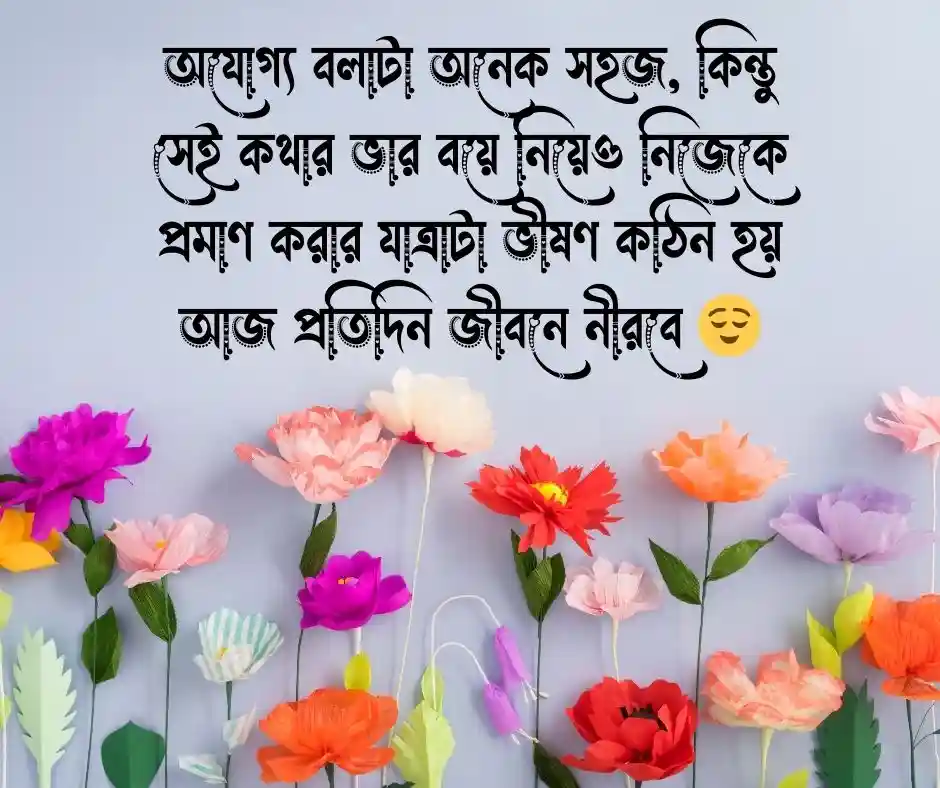 অযোগ্য নিয়ে ক্যাপশন অযোগ্য নিয়ে স্ট্যাটাস