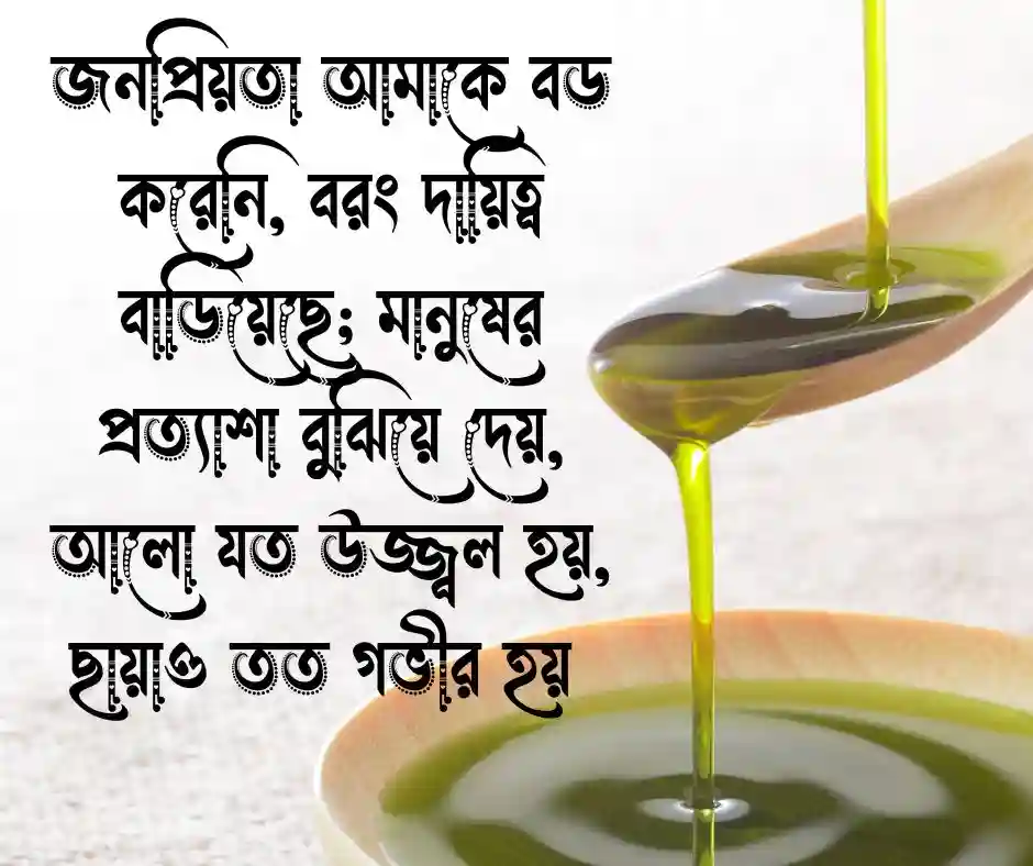 জনপ্রিয়তা নিয়ে স্ট্যাটাস