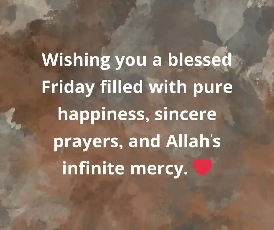 জুম্মা মোবারক স্ট্যাটাস ইংরেজি