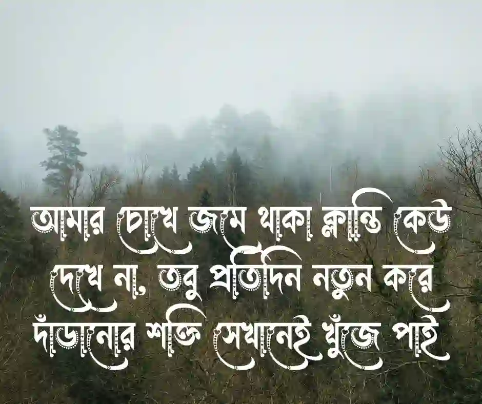 নিজের চোখ নিয়ে ক্যাপশন