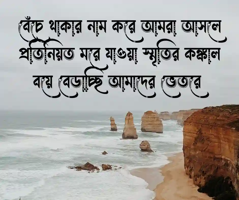 পরিস্থিতি নিয়ে স্ট্যাটাস.