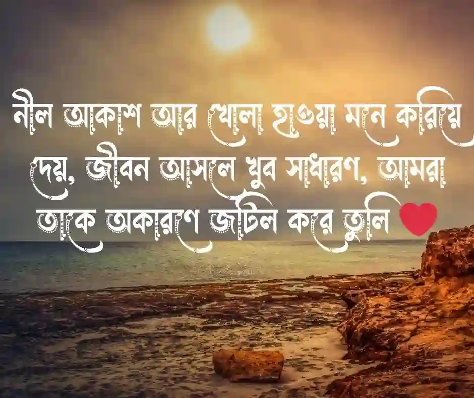 প্রকৃতি নিয়ে ক্যাপশন প্রকৃতির ক্যাপশন