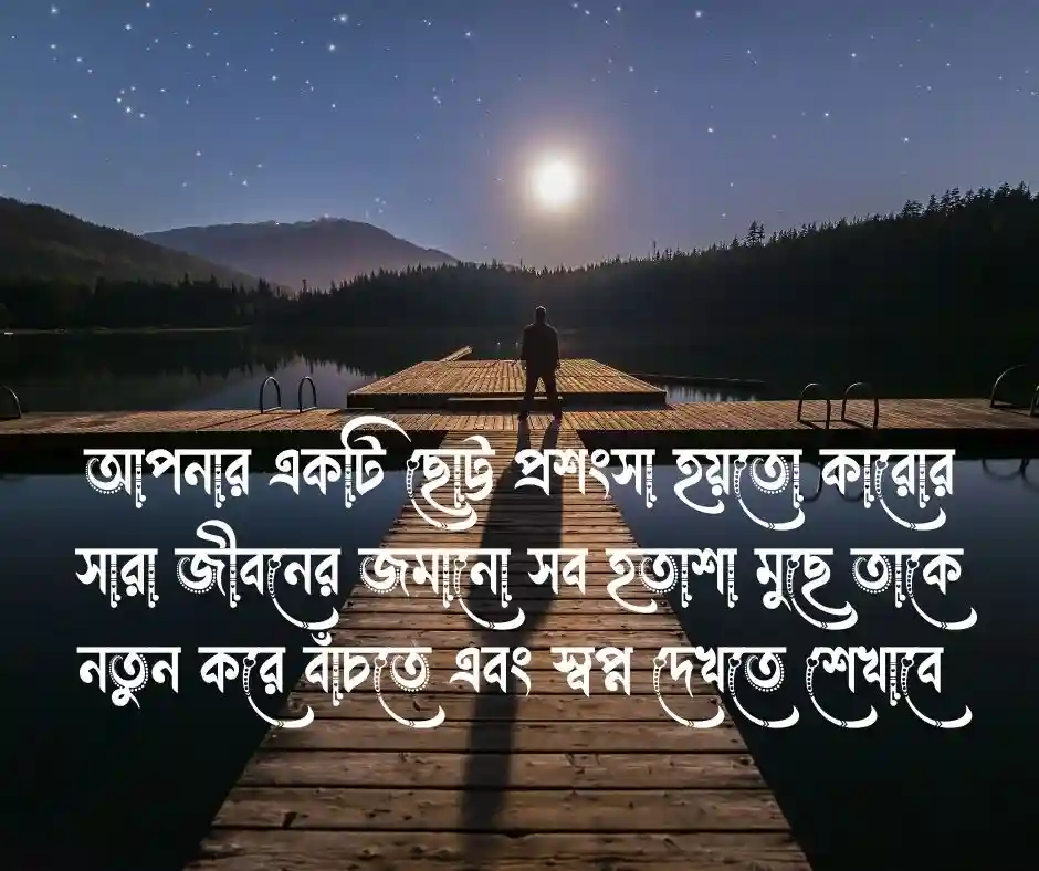 প্রশংসা নিয়ে উক্তি (1)