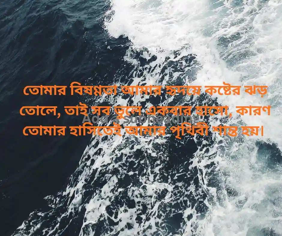 প্রিয় মানুষের মন ভালো করার মেসেজ