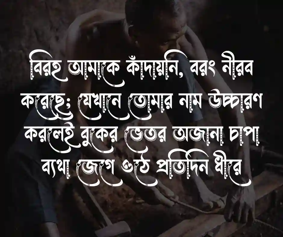 বিরহের স্ট্যাটাস