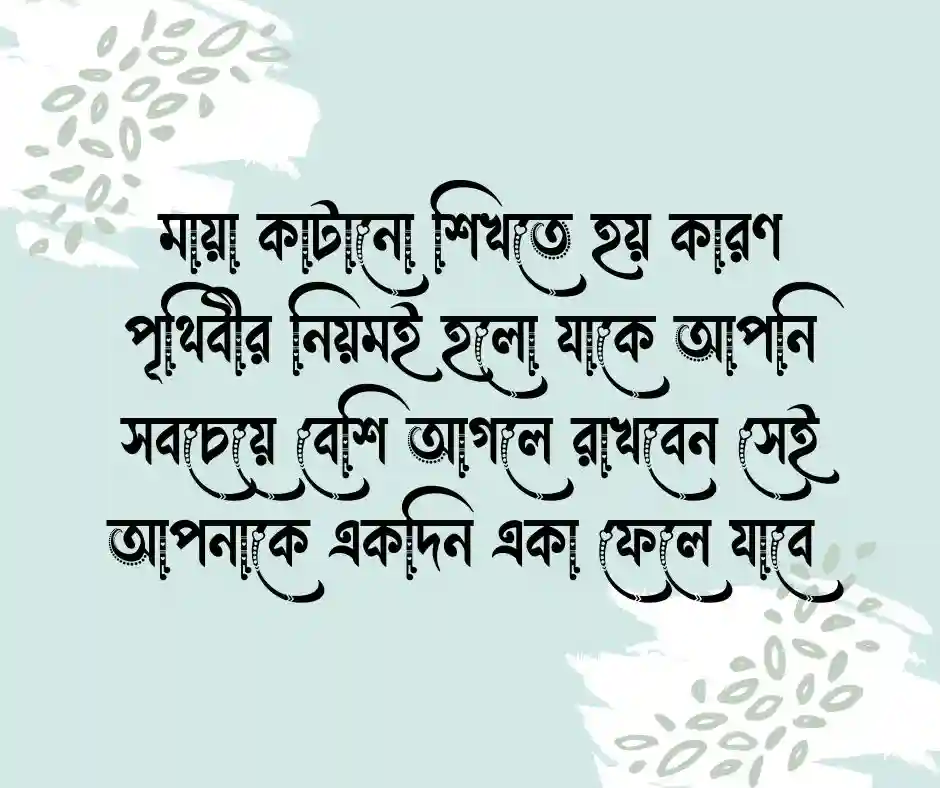 মায়া নিয়ে উক্তি.