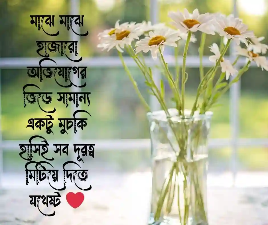 মুচকি হাসি নিয়ে ক্যাপশন