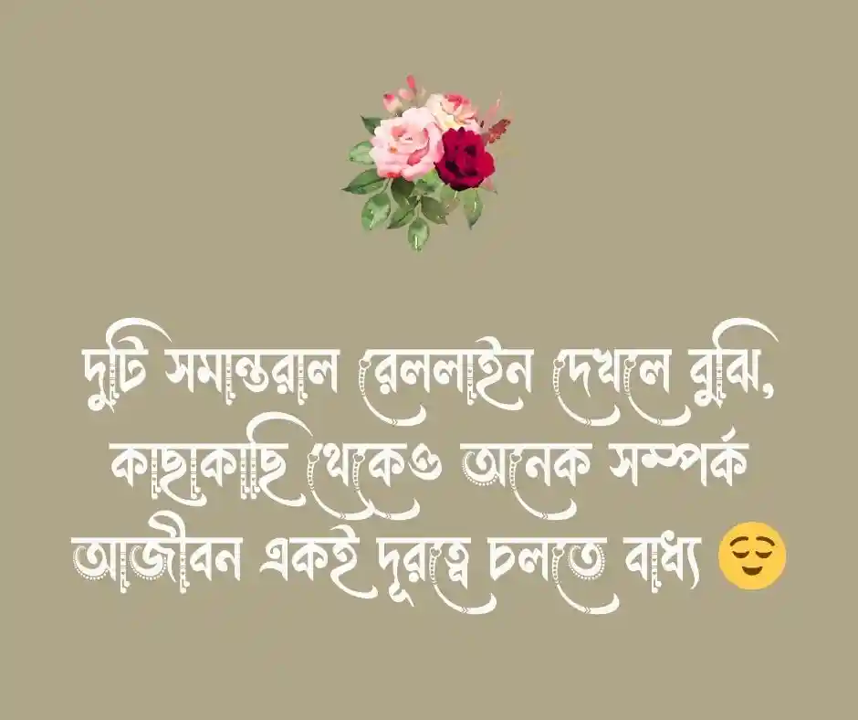 রেললাইন নিয়ে ক্যাপশন