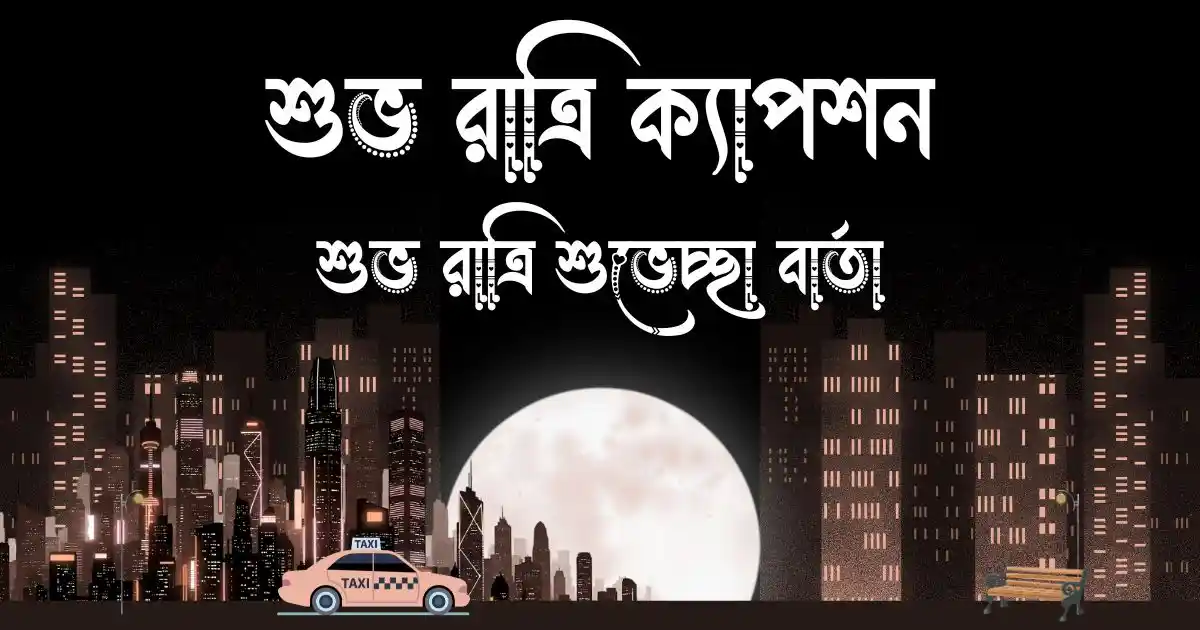 শুভ রাত্রি ক্যাপশন - শুভ রাত্রি শুভেচ্ছা বার্তা