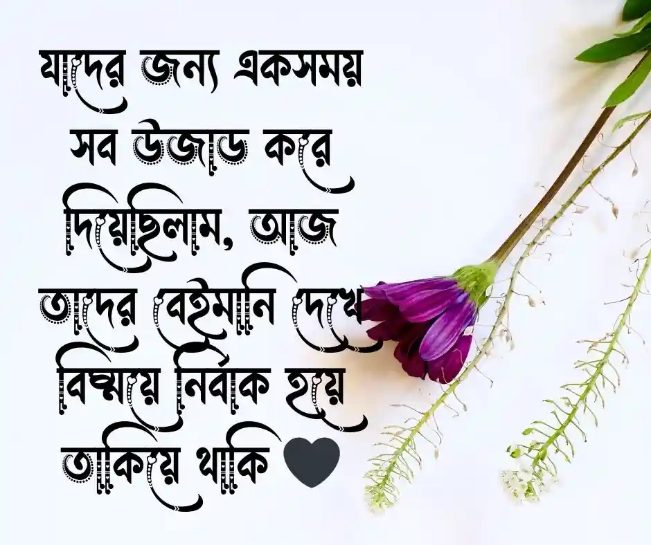 বেইমান ঠকানো নিয়ে উক্তি