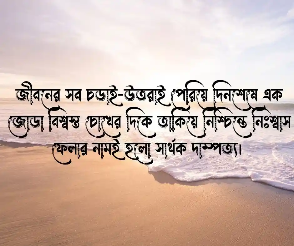 স্বামী স্ত্রীর সম্পর্ক নিয়ে উক্তি (1)