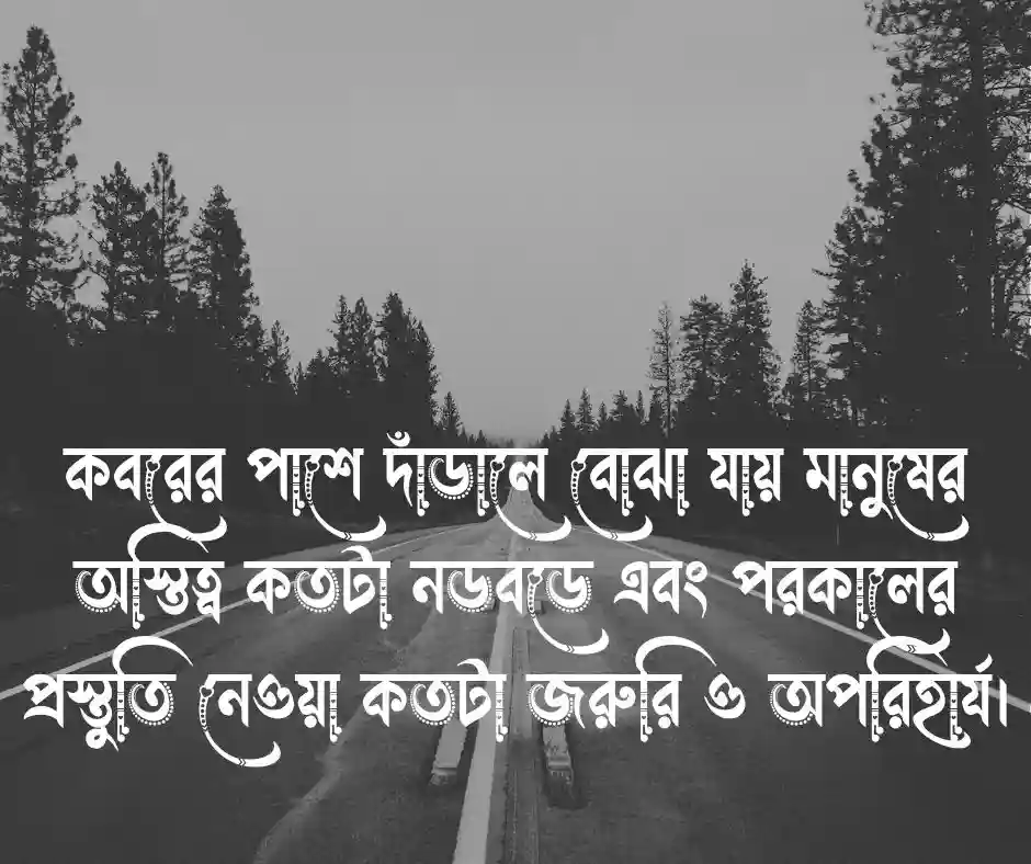 কবর নিয়ে ক্যাপশন