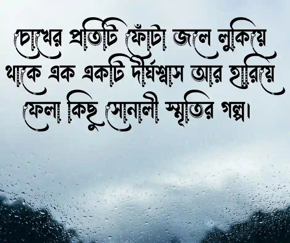 চোখের অশ্রু নিয়ে উক্তি
