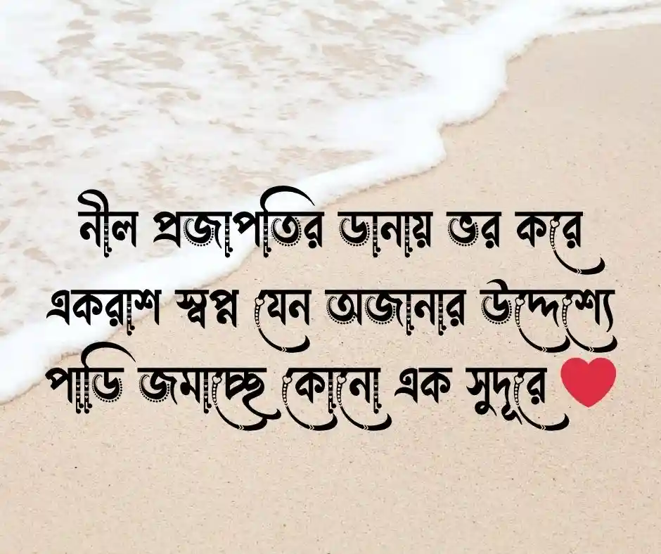 নীল প্রজাপতি নিয়ে ক্যাপশন