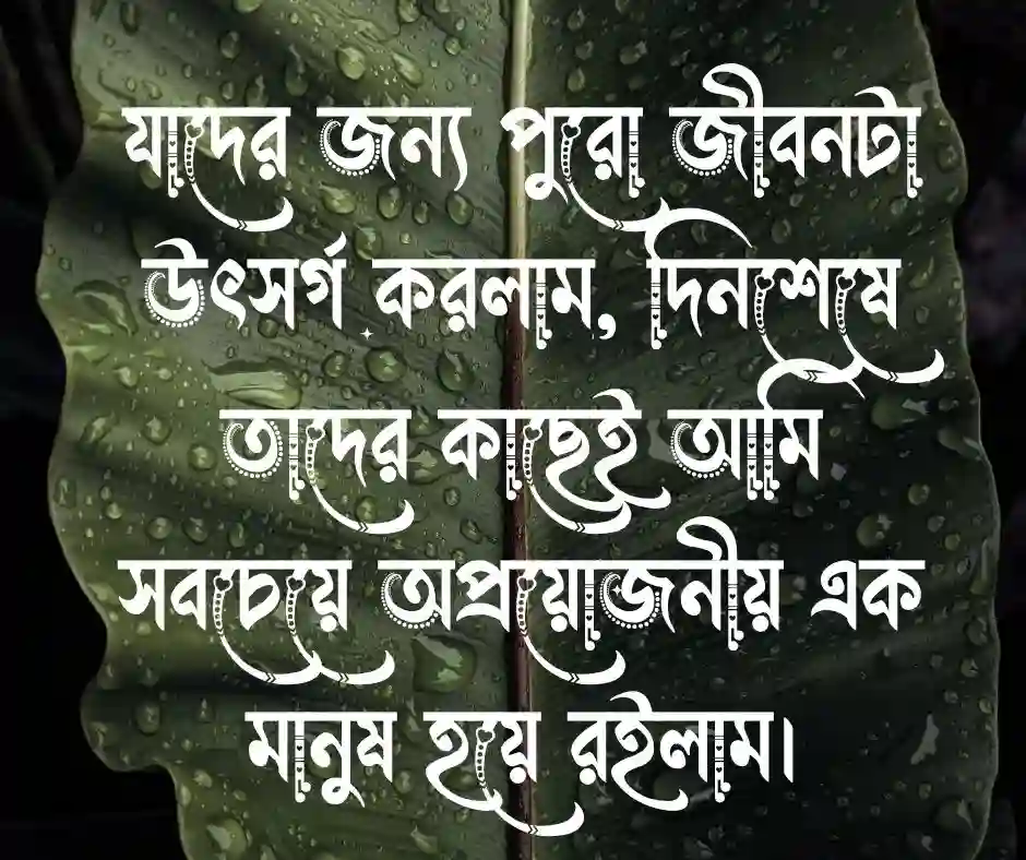 বিবাহিত মেয়েদের কষ্টের স্ট্যাটাস