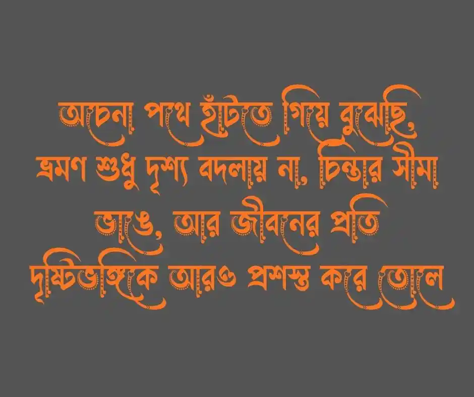ভ্রমণ নিয়ে উক্তি