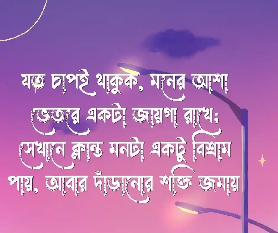 মনের আশা নিয়ে উক্তি