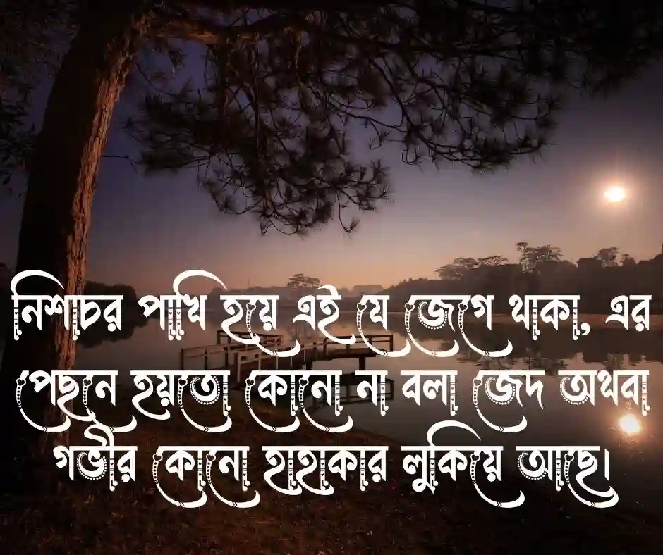 রাত জাগা নিয়ে ক্যাপশন রাত জাগা নিয়ে স্ট্যাটাস