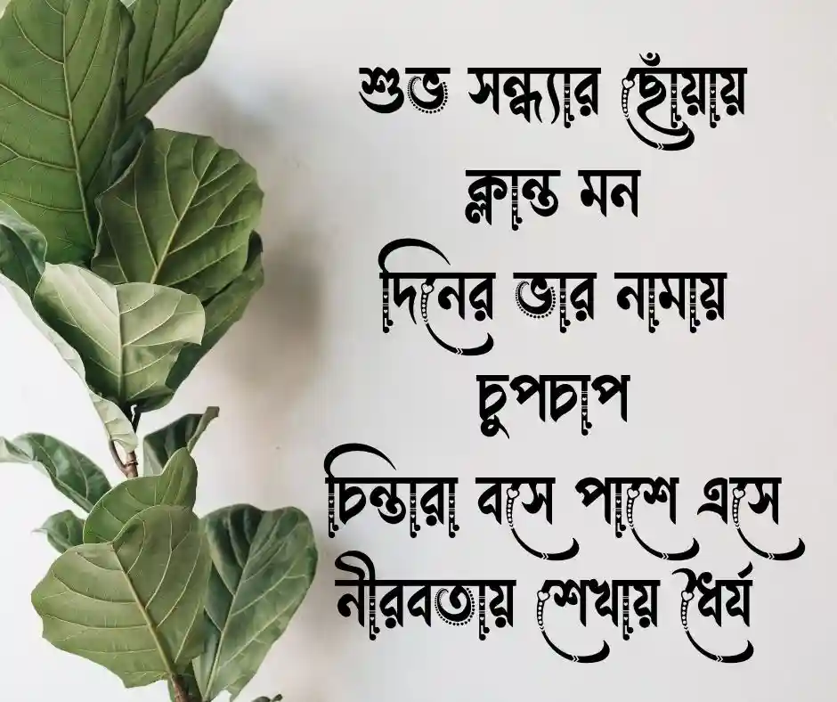 শুভ সন্ধ্যা ছন্দ