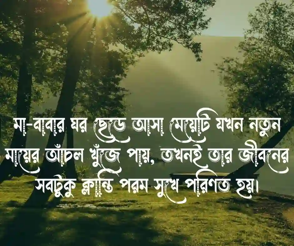 শ্বশুর বাড়ি নিয়ে স্ট্যাটাস