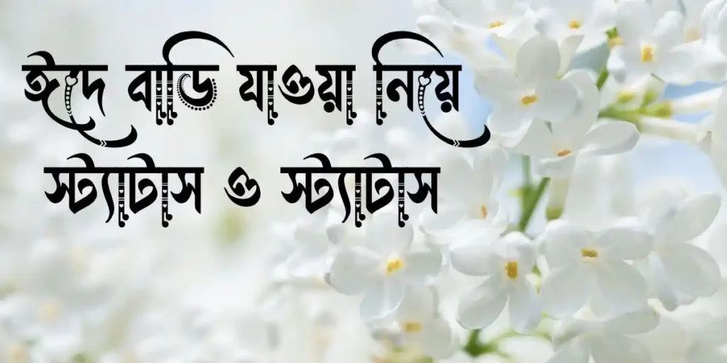 ঈদে বাড়ি যাওয়া নিয়ে স্ট্যাটাস ও স্ট্যাটাস